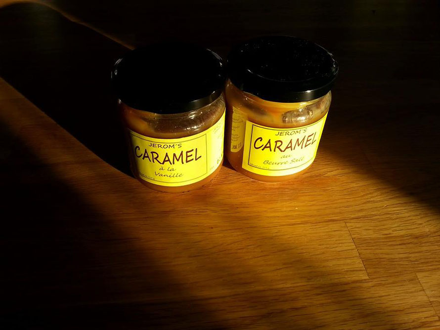 "Caramel au Beurre Salé". Tegenwoord, gewoon "Karamel met gezouten boter"