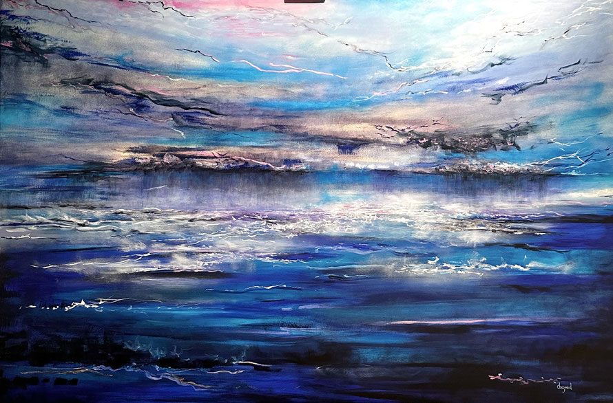 Oil on canvas, 80 x 120 cm, 2025, "Athena"