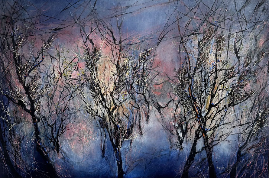 Oil on canvas, 50 x 70 cm, 2025, "four saisons"