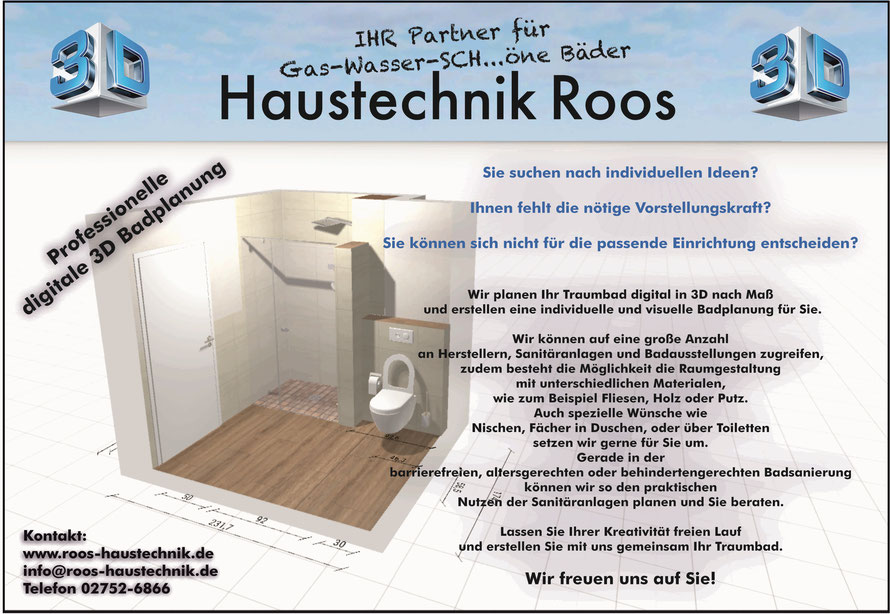 Haustechnik Roos aus Bad Laasphe - 02752/6866