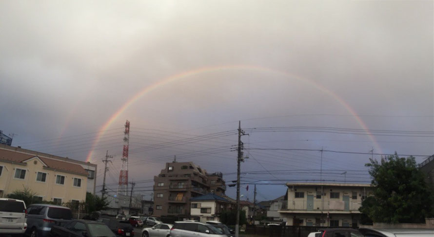 Rainbow Tokyo Akishima nature TAMA Tourism Promotion - Visit Tama　虹　東京都昭島市　自然　多摩観光振興会