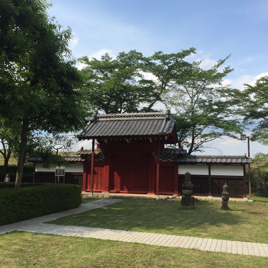 Red Lane at Hamura city Folk Museum Tokyo Hamura historic tourist spot　赤門　羽村市郷土博物館内　東京都羽村市　歴史　観光　スポット