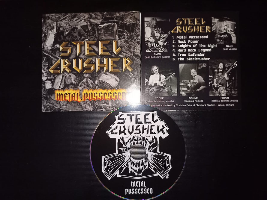6 - track CD "Metal Possessed", released in  2021, SOLD OUT !