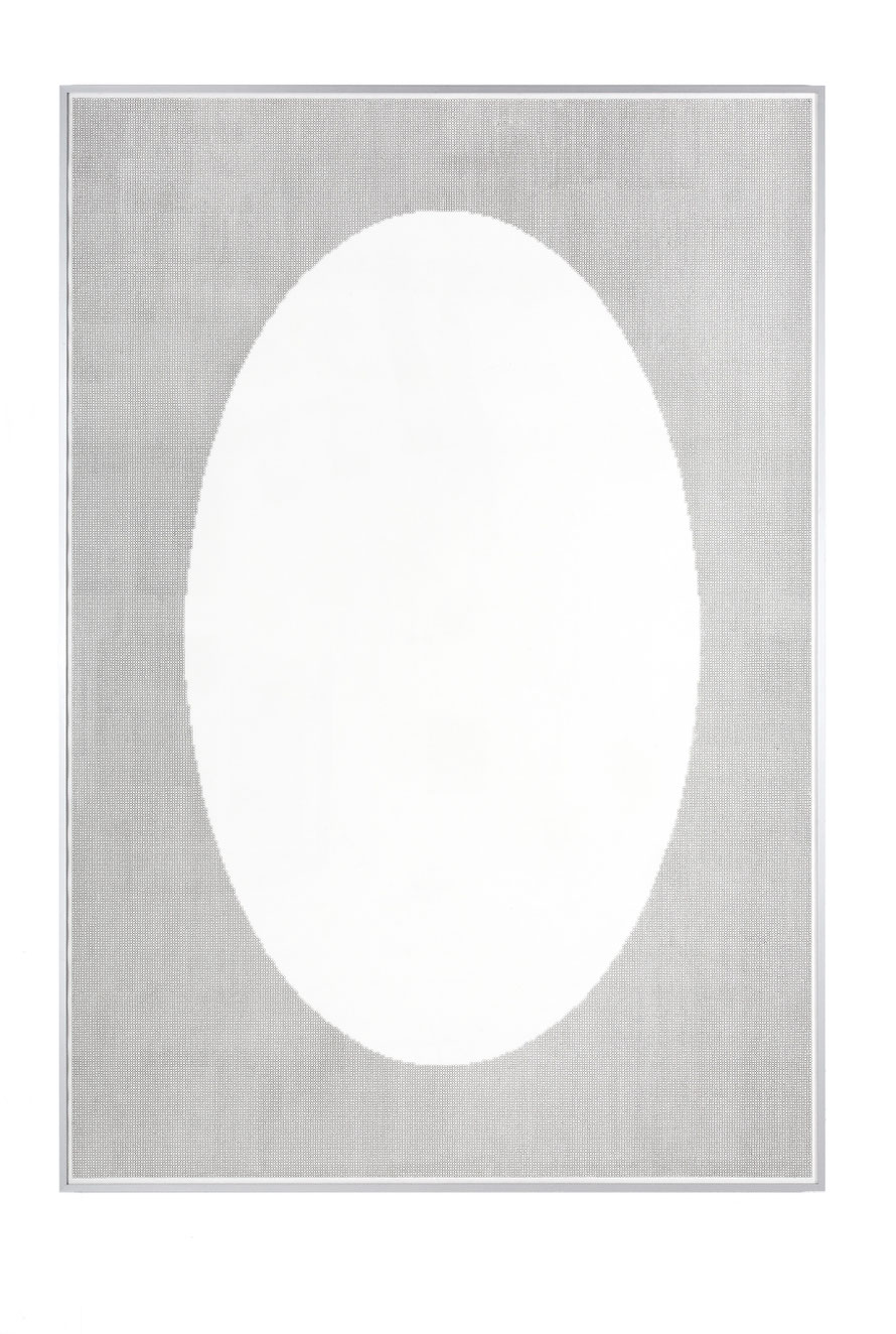 Innere Leere, 215 x 150 cm, Tusche auf Papier, 2012