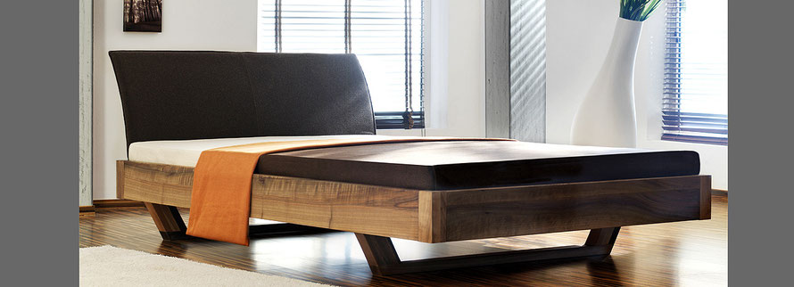 Bett Q-BASIC massivholz Zack