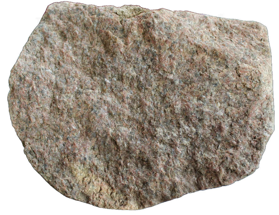 Granitstein, 6,4 kg schwer. Fundort Ackerfund bei Strausberg, Brandenburg.