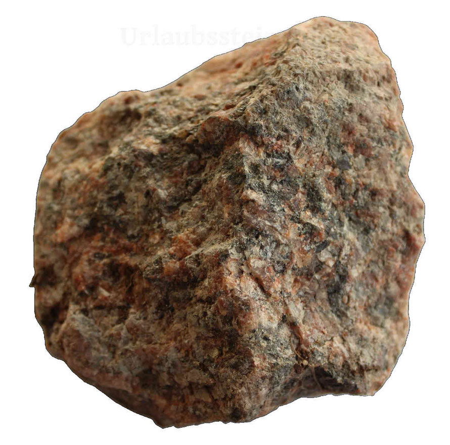 Grobkörniger Granit. Ackerfund bei Strausberg, Brandenburg.