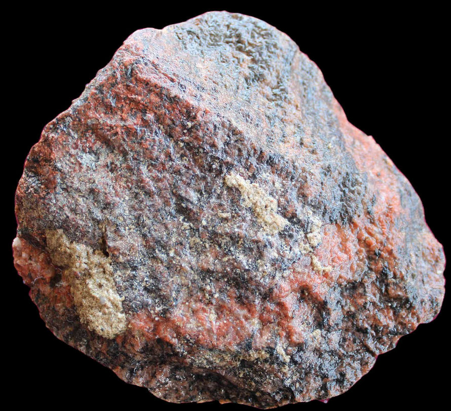 Granit mit Feldspat.