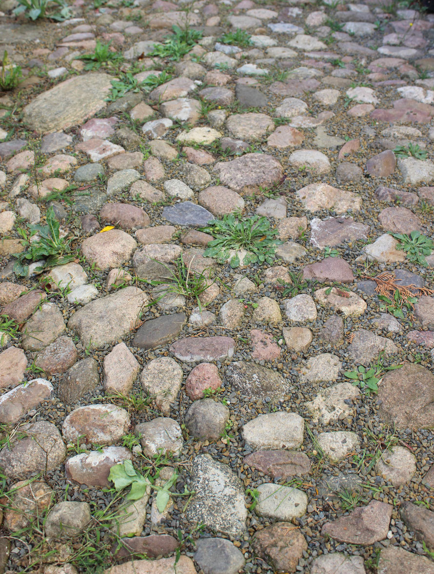 Natursteinwege eingnen sich gut als Gartenwege, die Regenwasserdurchlässig und hübsch anzusehen sind.
