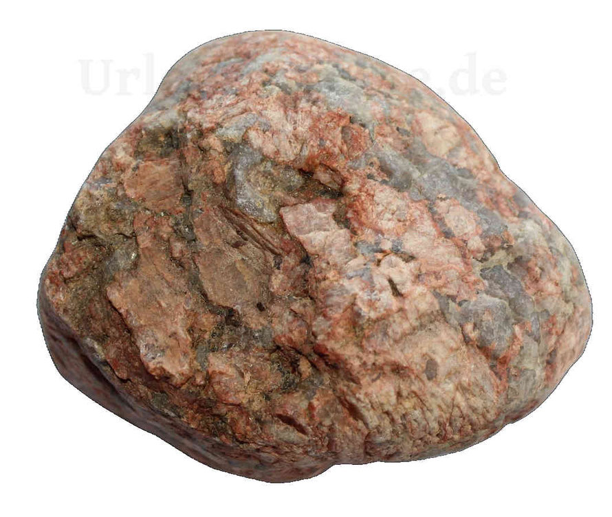 Granit mit Feldspat und großem Quarzeinsprengeseln.