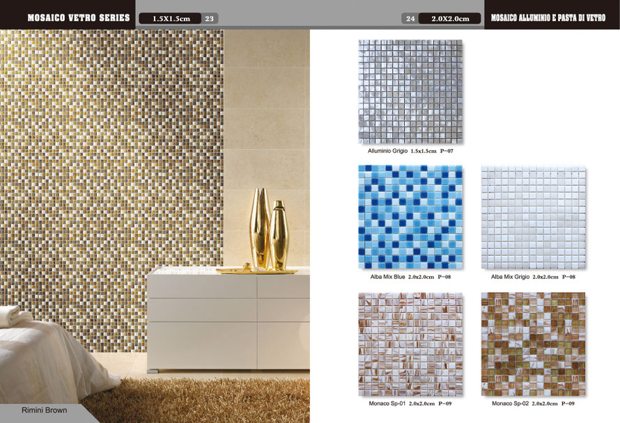 Mosaico alluminio 