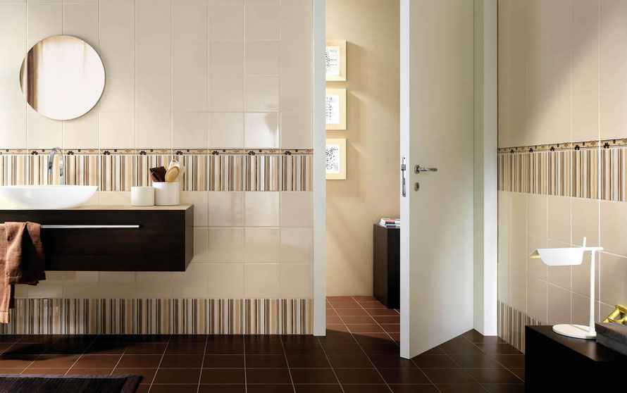 Mattonelle bagno. casaeco pavimenti e rivestimenti in ceramica ... Piastrelle a righe verticali