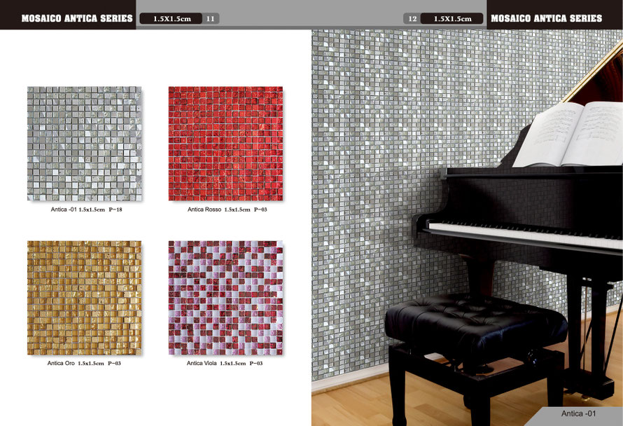 mosaico in vetro 