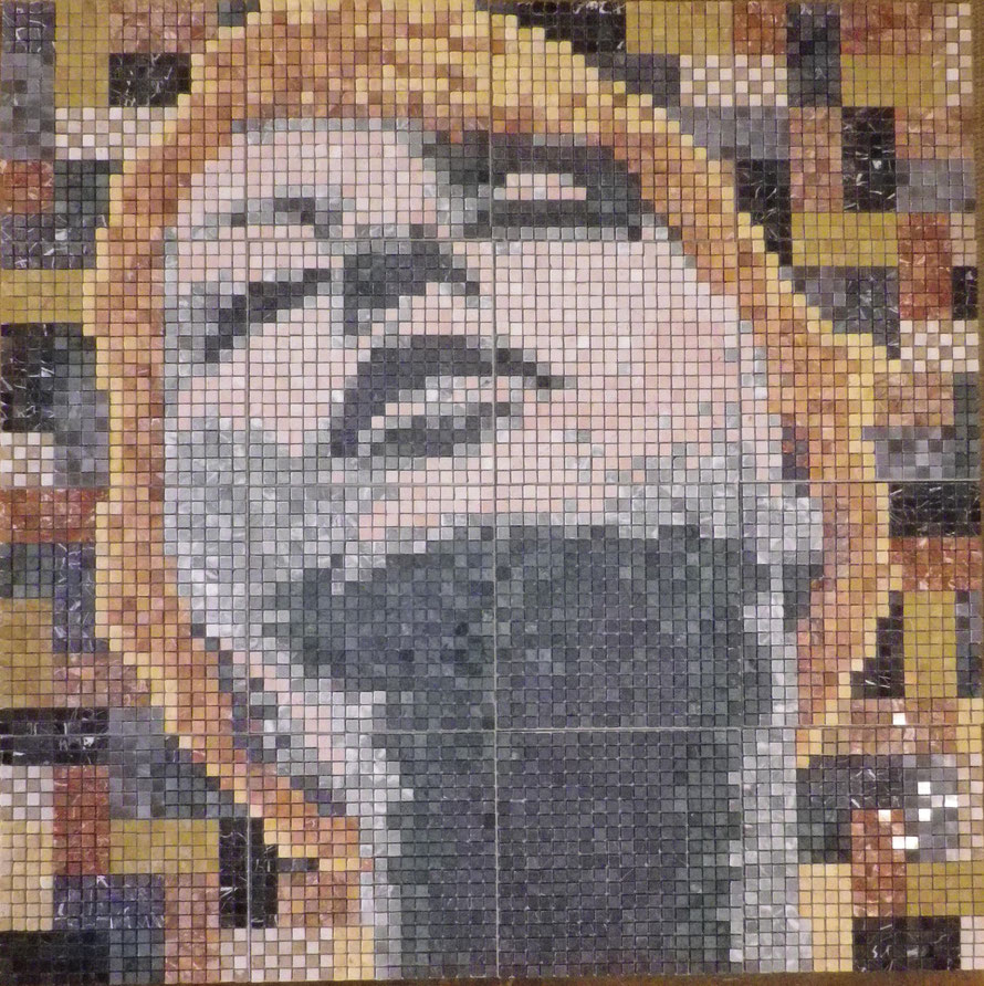 mosaïque pixel art 
