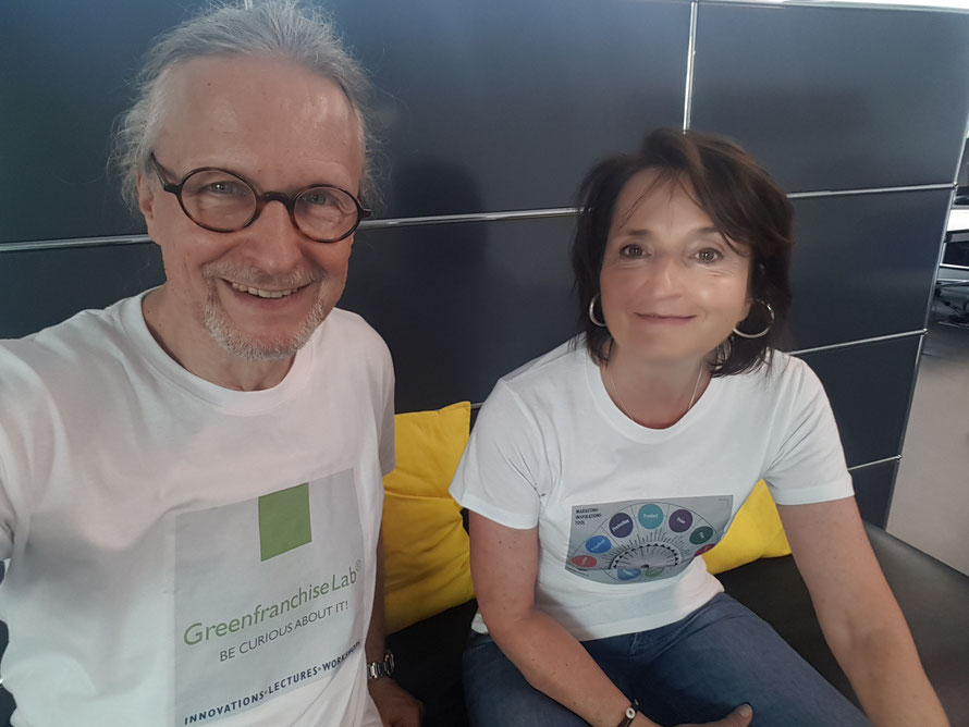 Thomas Matla & Prof. Veronika Bellone © Greenfranchise Lab/ Bellone Franchise Consulting GmbH