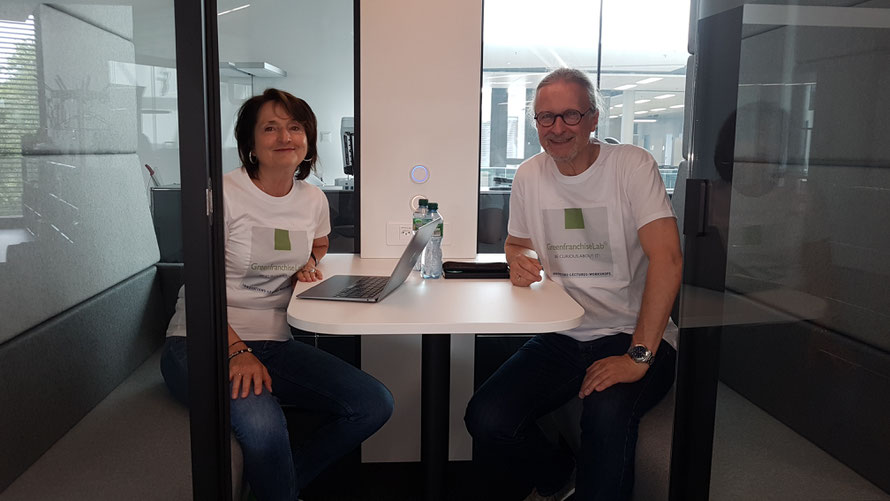 Prof. Veronika Bellone & Thomas Matla © Greenfranchise Lab/ Bellone Franchise Consulting GmbH