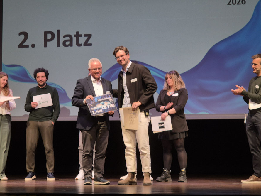 Lars Sager, enex (2. Platz = 2'000.- CHF) © Foto: Bellone Franchise Consulting GmbH
