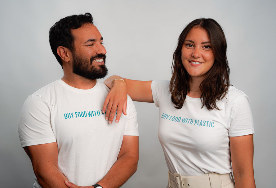Khalil Radi & Anna Gracia Herbst © 2026 BUY FOOD WITH PLASTIC
