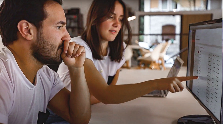 Khalil Radi & Anna Gracia Herbst, Gründer © BUY FOOD WITH PLASTIC 2026