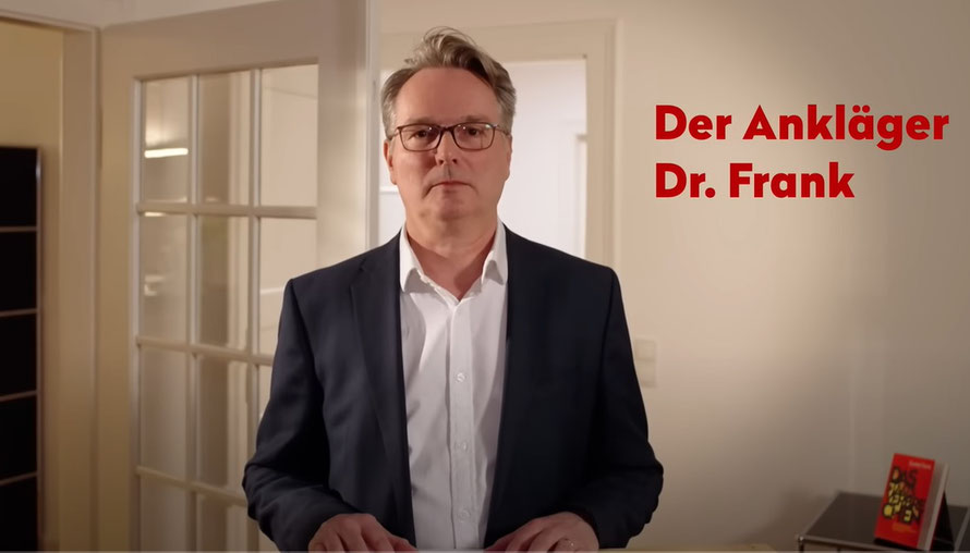 Dr. med. Gunter Frank aus Heidelberg "Der Ankläger" (Screenshot YouTube)
