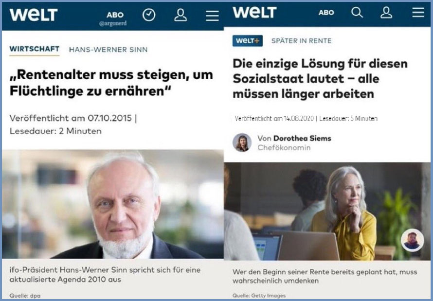 Zeitung DIE WELT / www.twitter.com