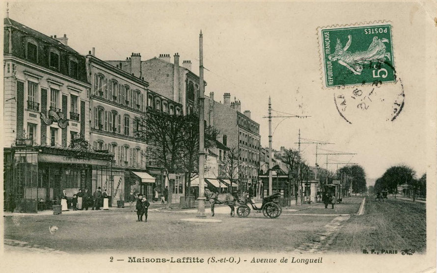 Maisons-Laffitte, avenue de Longueil