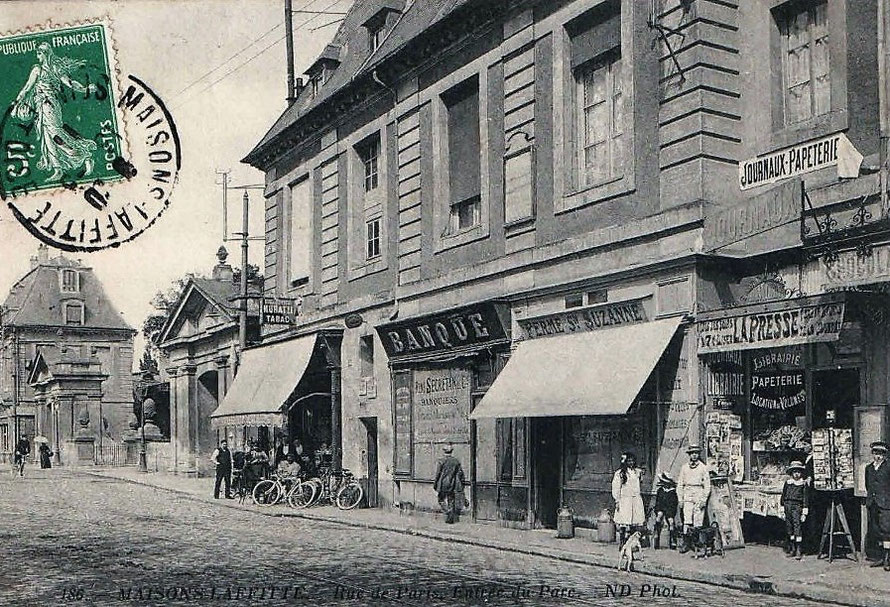 maisons-laffitte, rue de paris