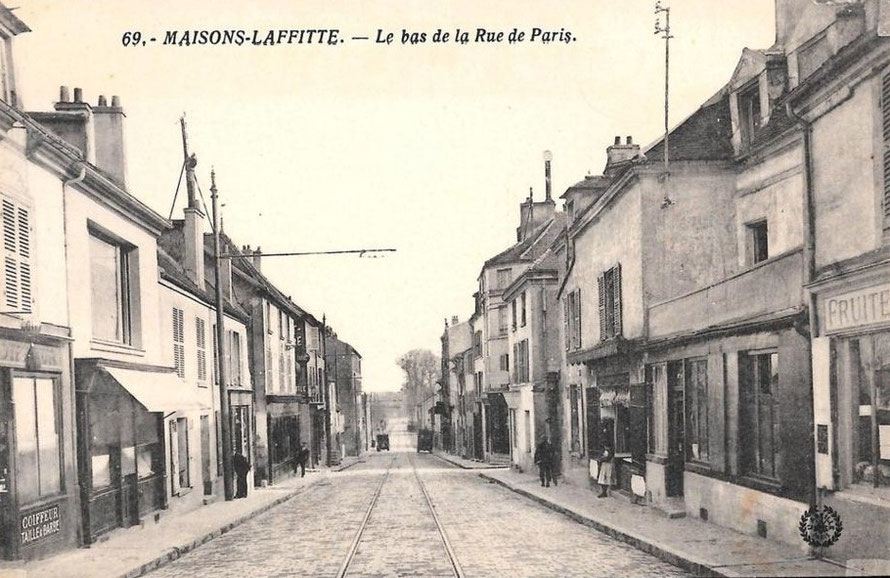 maisons-laffitte, rue de paris