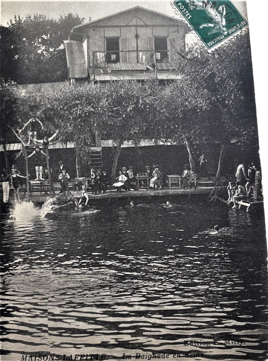 maisons-laffitte baignade dans le seine