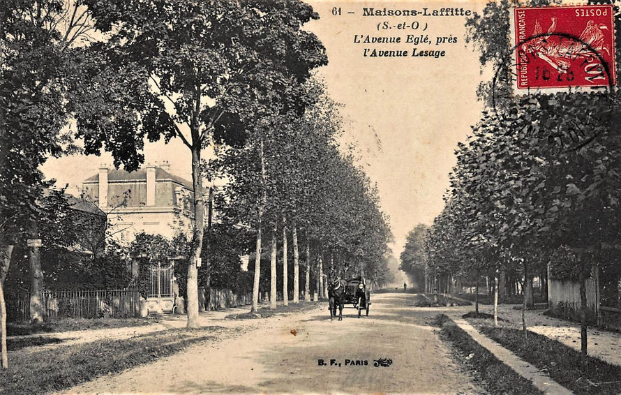 maisons-laffitte, avenue egle