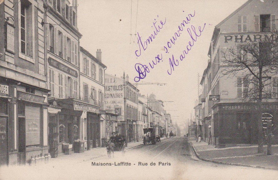 maisons-laffitte, rue de paris