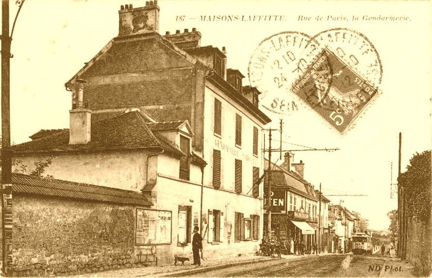 maisons-laffitte, rue de paris