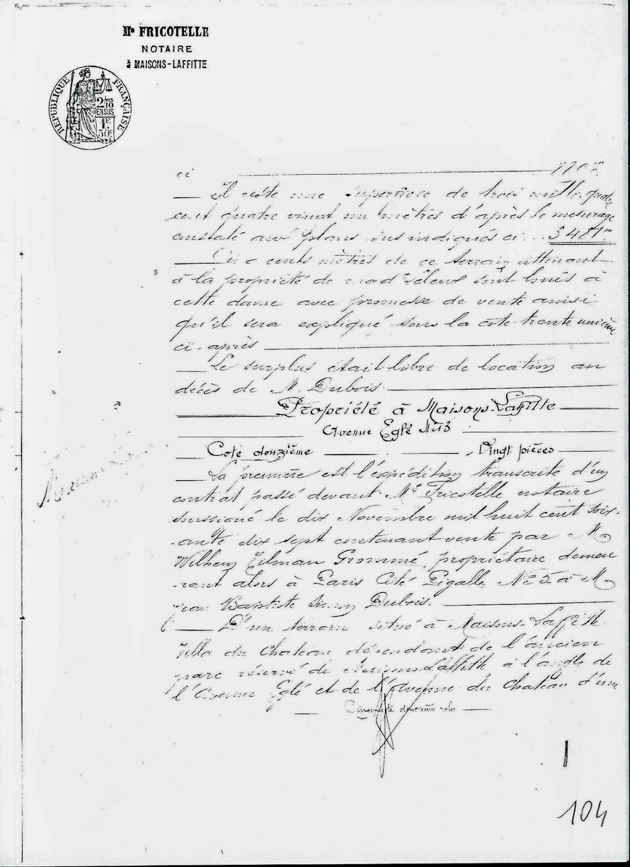 Document: François DRUET