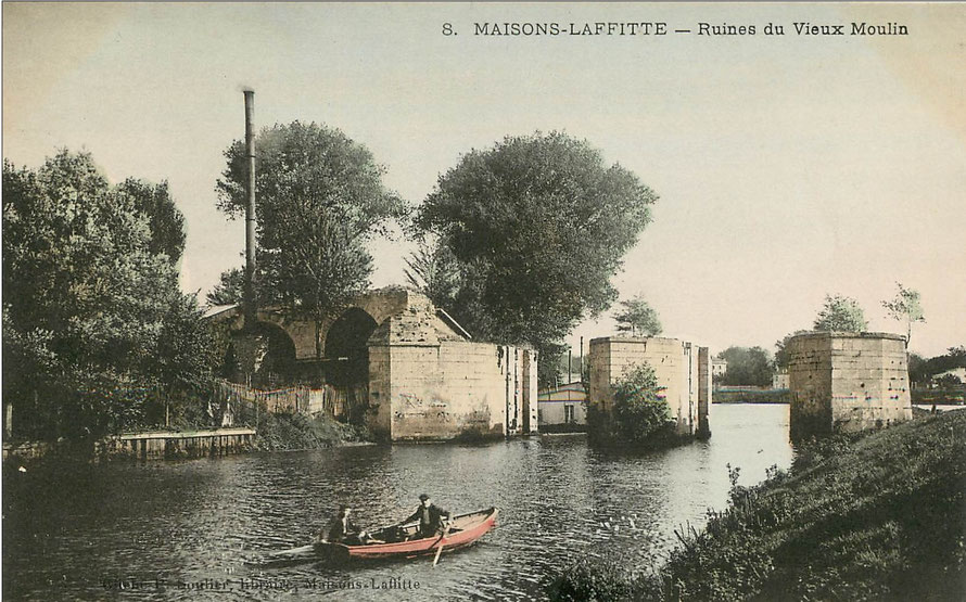 maisons-laffitte ruines du vieux moulin