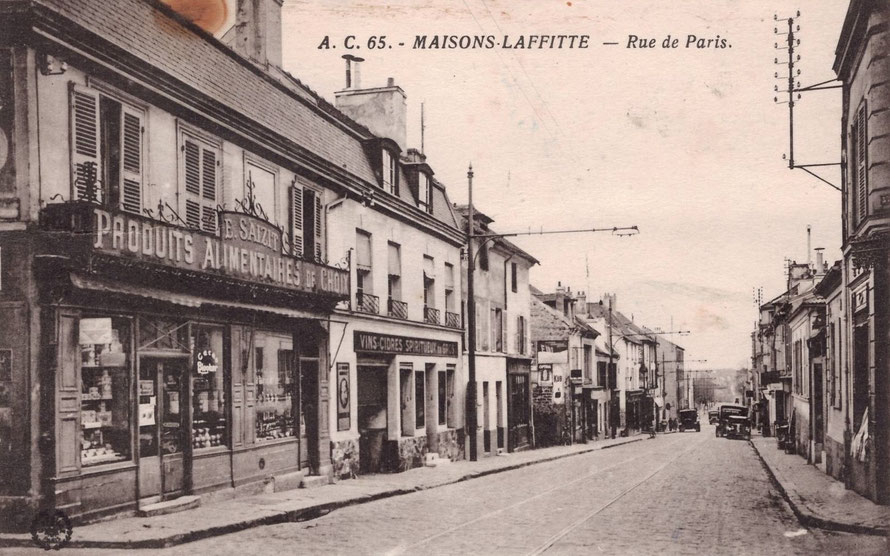 maisons-laffitte, rue de paris