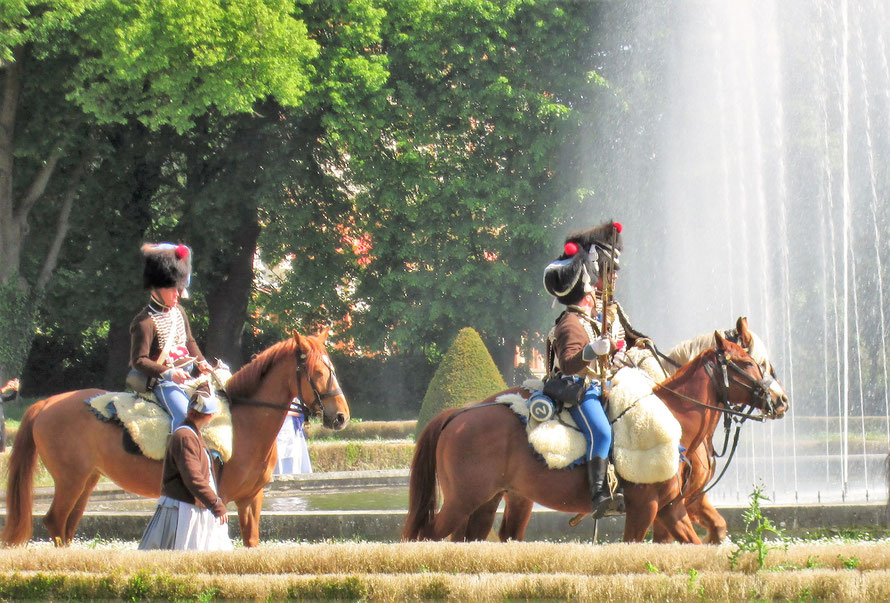 maisons-laffitte la grande armée défile