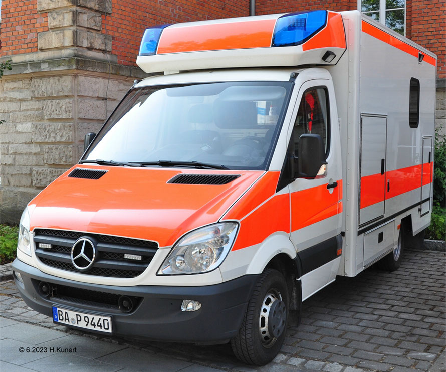 2013 noch im Einsatz, hier in Bamberg beim Präsidium