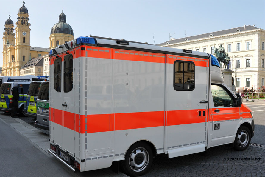 Im Demo-Einsatz in München