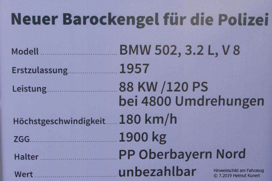 Der Barockengel wurde erstmal am bay. Verkehrssicherheitstag in Ingolstadt präsentiert.