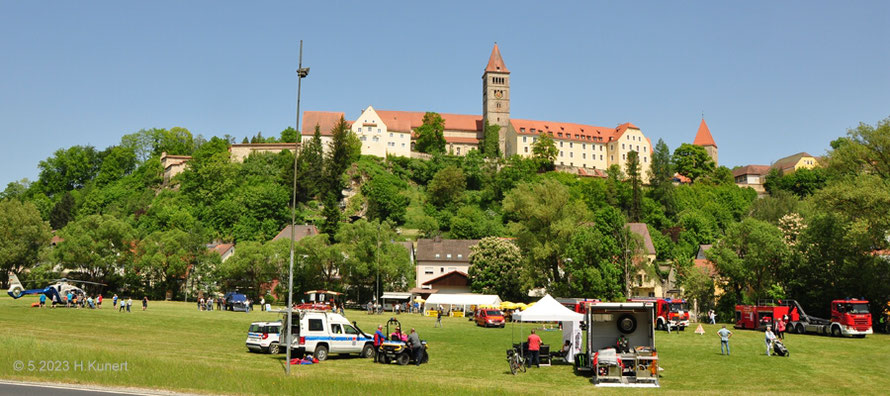 Aktionsfläche unterhalb der Schule 