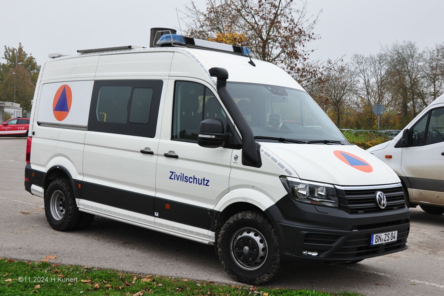 Protoypfahrzeug für den Zivilschutz
