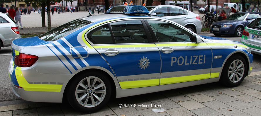 Aufnahmen oben von einer Demo in München