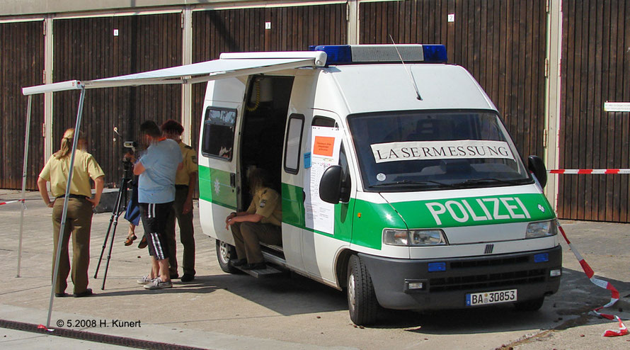 Beim Tag der offenen Tür in Nürnberg im Einsatz