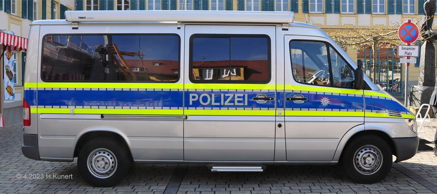 Aufgenommen in Ansbach beim Tag der Polizei
