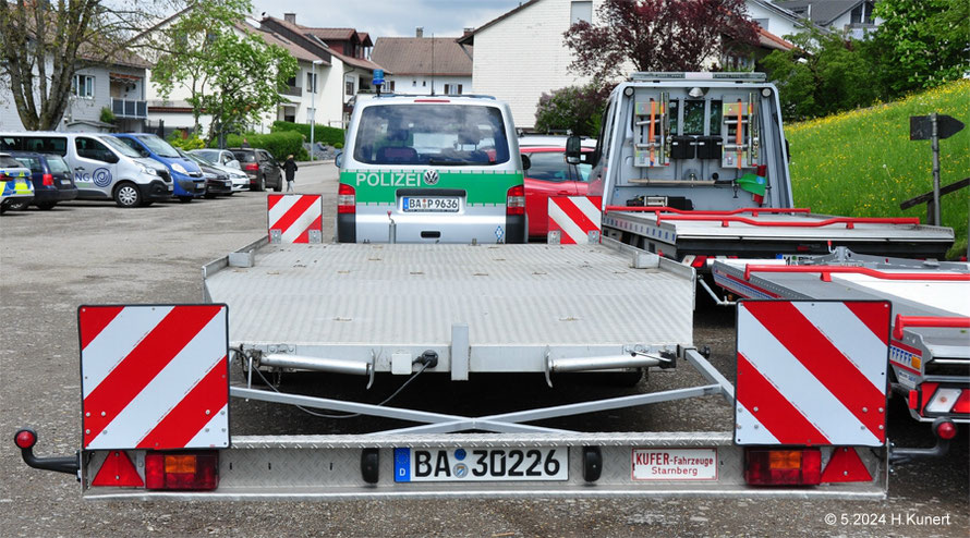 Mit Zugfahrzeug aus dem Jahr 2024