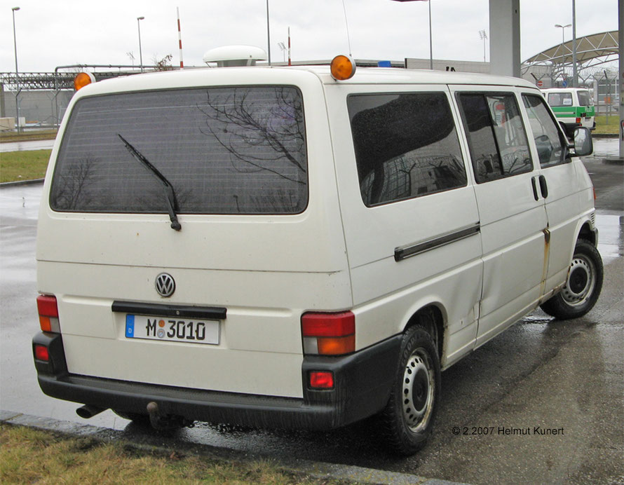 Fahrzeug war am Flughafen München eingesetzt.