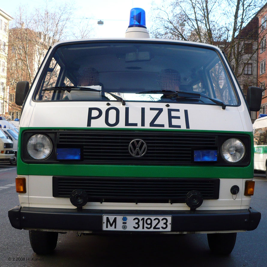 Einer der letzten T3, der sich in München im November 2008 noch im Dienst befand.