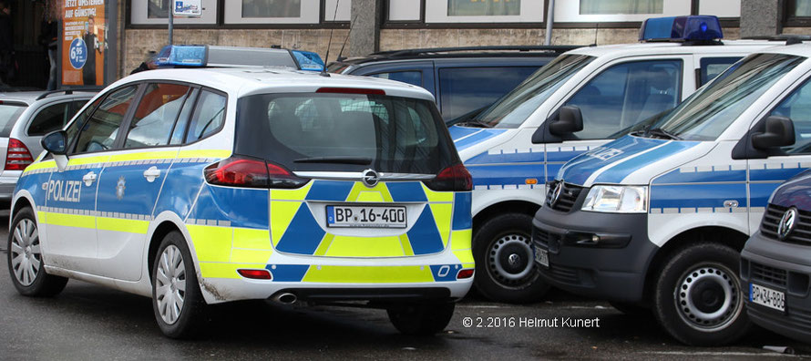 Bei der Bundespolizei blüht das Gelb