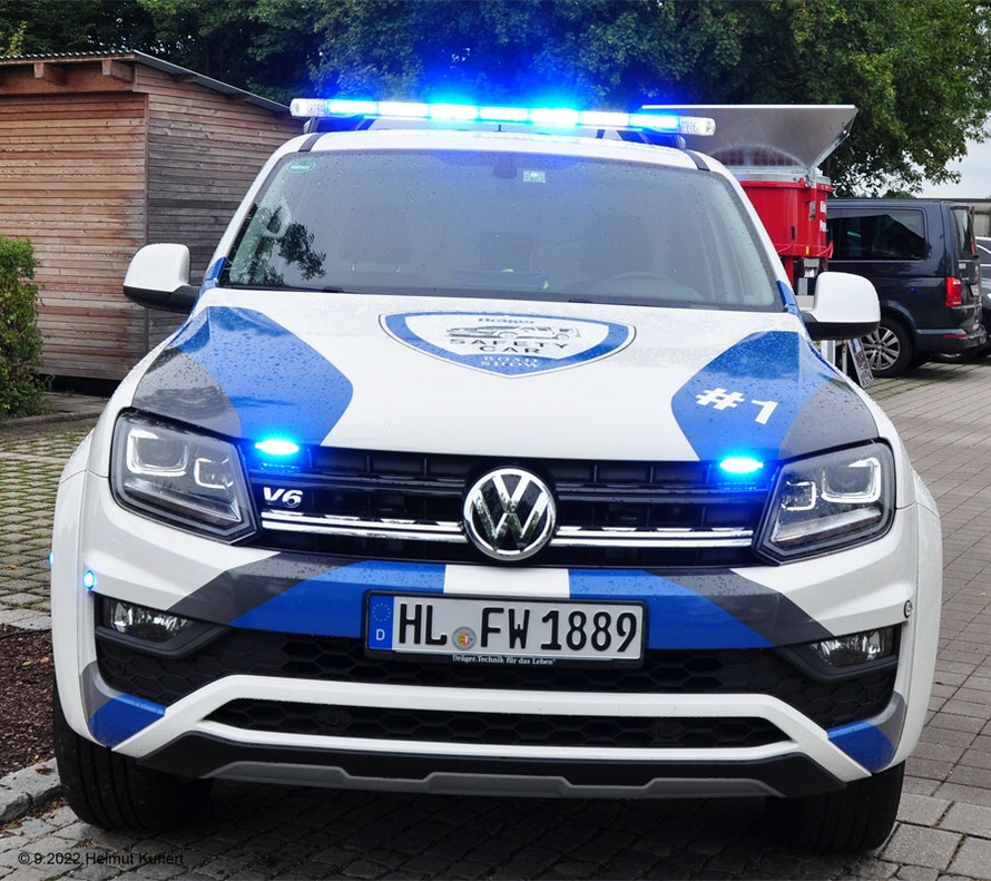 Safety-Car von Dräger, der durfte blitzen!