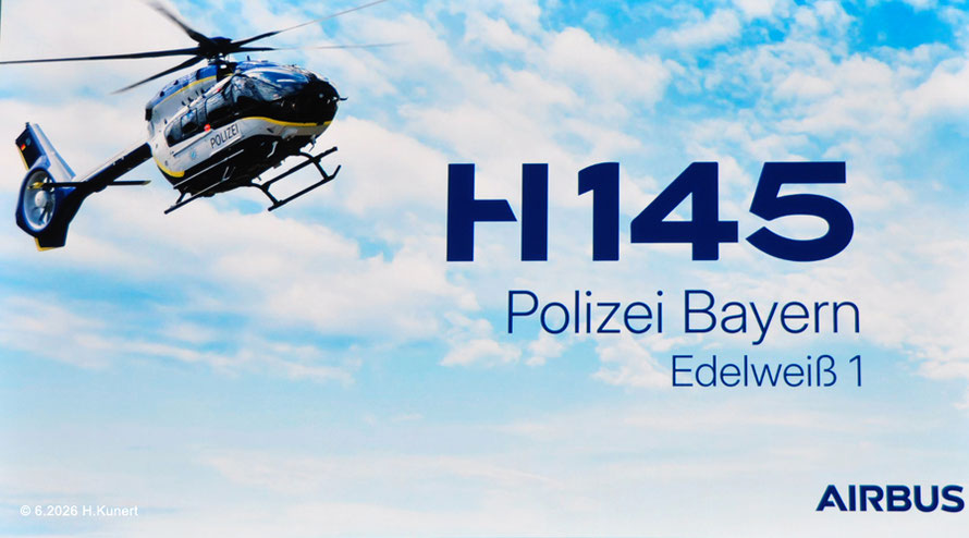 Übernahme des letzten der 8 neuen Polizeihubschrauber am 22.Juni 2026